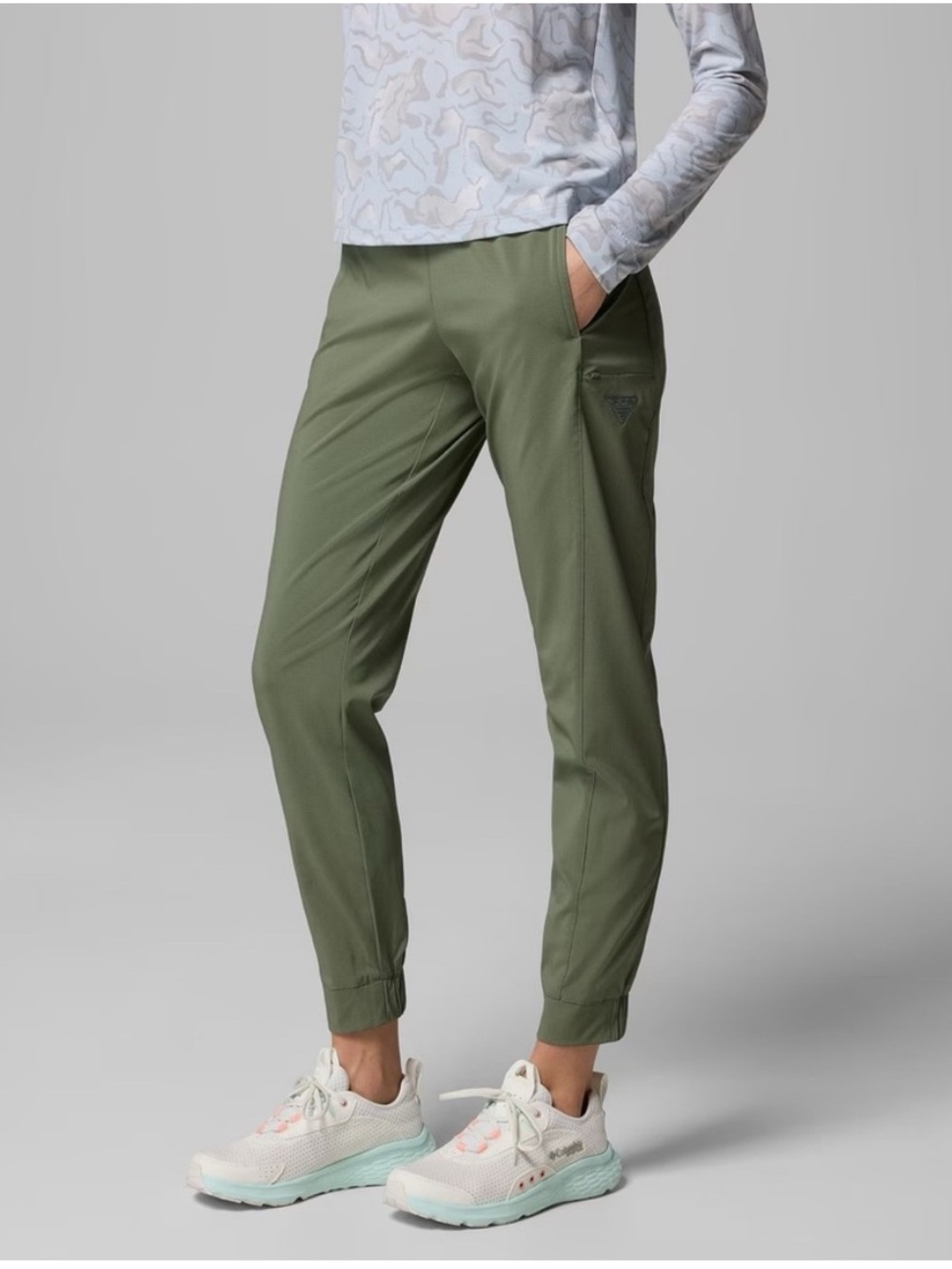 Columbia Omni-Shield Olive Green Women's Jogger Pants